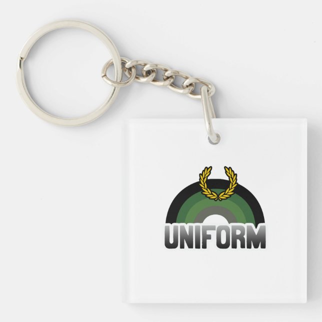 Uniform Pride Key Ring (Front)