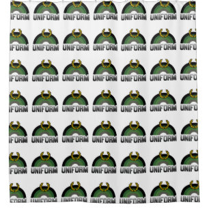 Uniform Pride Shower Curtain