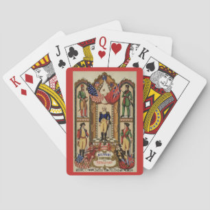 "Uniforms of 1775" Playing Cards