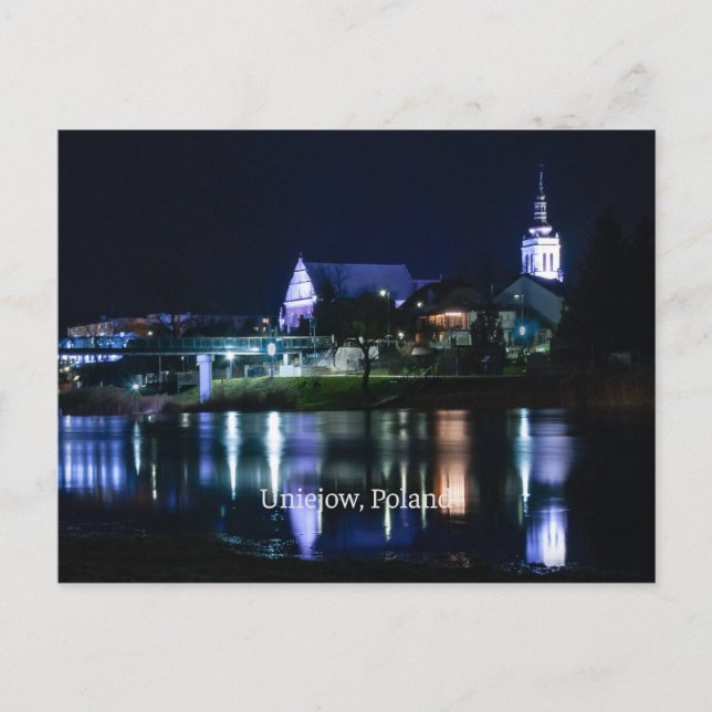 Unijow, Lodz, Poland Postcard (Front)