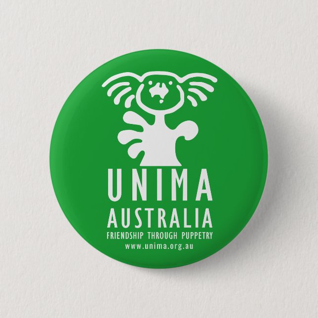 UNIMA Australia Badge GREEN (Front)