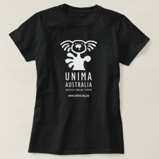 UNIMA Australia Womens T-Shirt Black