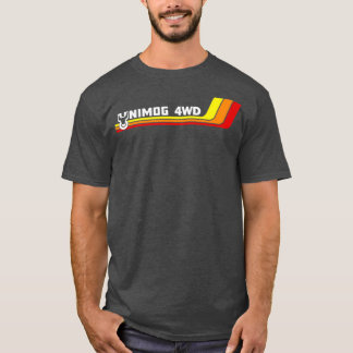 UNIMOG Oldschool on black T-Shirt