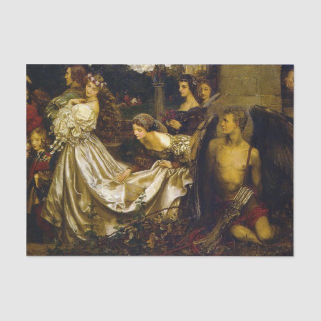 Uninvited Guest by Eleanor Fortescue-Brickdale Tissue Paper (Front)