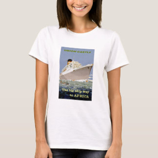 Union-Castle "The Big Ship Way to Africa" T-Shirt