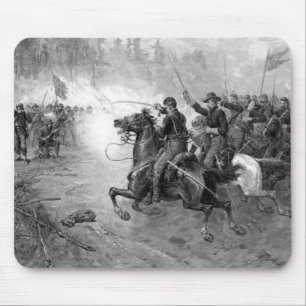 Union Cavalry Charge -- Civil War Mouse Pad