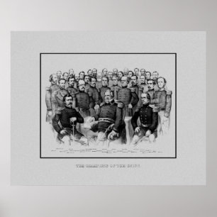 Union Civil War Generals Poster