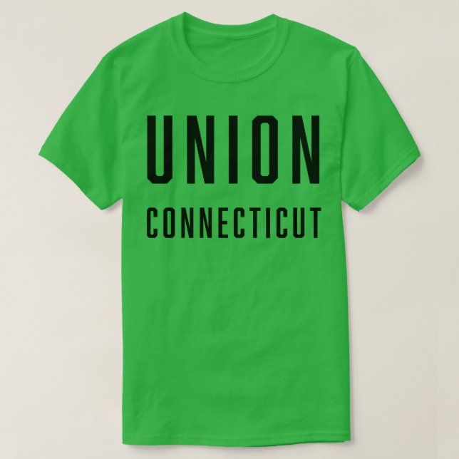 Union Connecticut TShirt (Design Front)