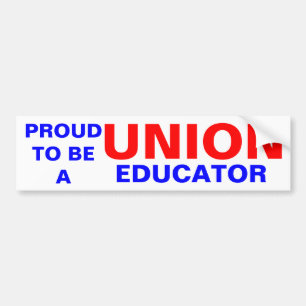 UNION EDUCATOR BUMPER STICKER