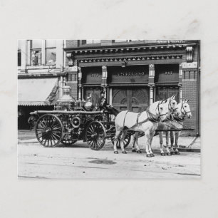 Union Engine No. 3: 1911 Postcard