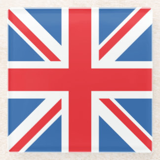Union Flag/Jack Design Glass Coaster