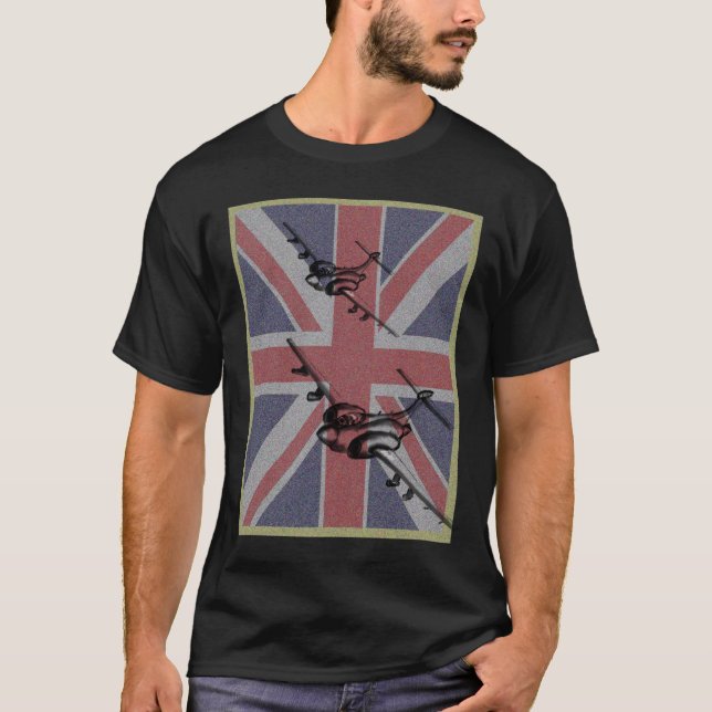 Union Flag jet T-Shirt (Front)