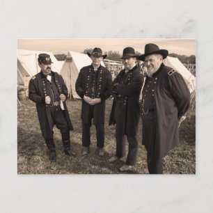 Union Generals of the Civil War Postcard