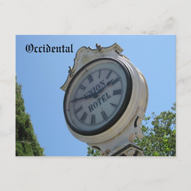 Union Hotel Occidental, Ca.! Postcard (Front)