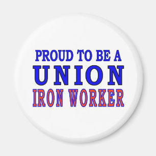 UNION IRON WORKER MAGNET