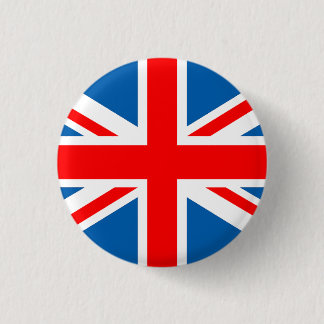 Union Jack 3 Cm Round Badge