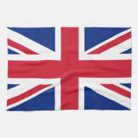 Union Jack American MoJo Kitchen Towel
