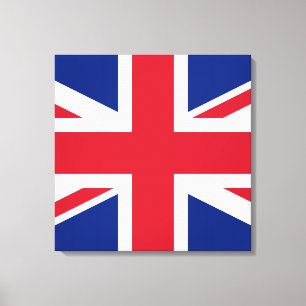 Union Jack ~ British Flag - Square Canvas Print