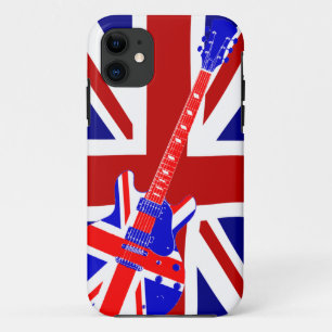 Union Jack British Guitar Art 2 Case-Mate iPhone Case