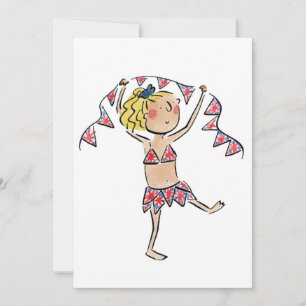 Union Jack Bunting Invitation