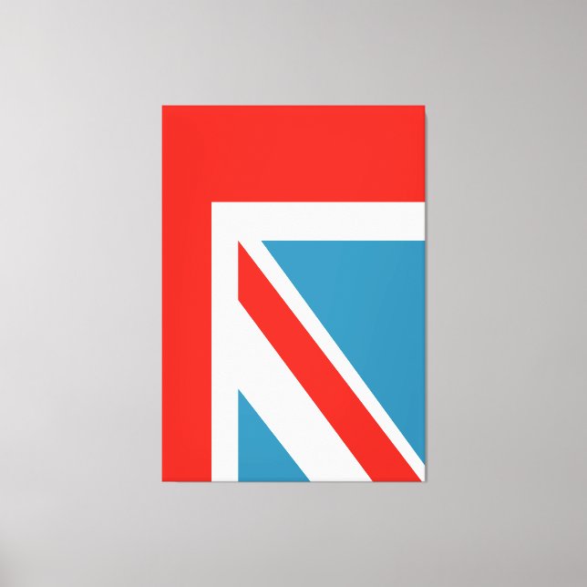 Union Jack Canvas Print (Front)