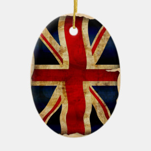 Union Jack Ceramic Ornament