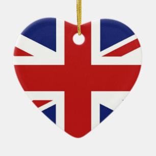 Union Jack Ceramic Tree Decoration