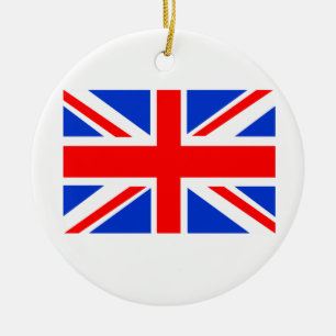 Union Jack Ceramic Tree Decoration