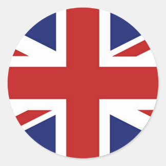 Union Jack Classic Round Sticker