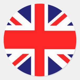 Union Jack Classic Round Sticker