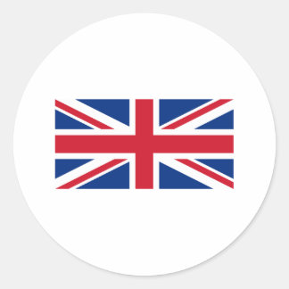 Union Jack Classic Round Sticker