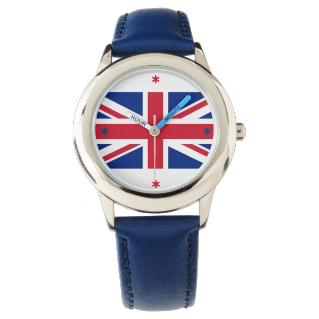 Union Jack Colourful Wristwatch (Front)