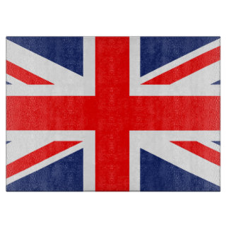 Union Jack Cutting Board