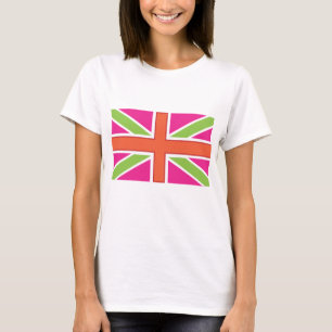 Union Jack Fitted Womens Tee Shirt