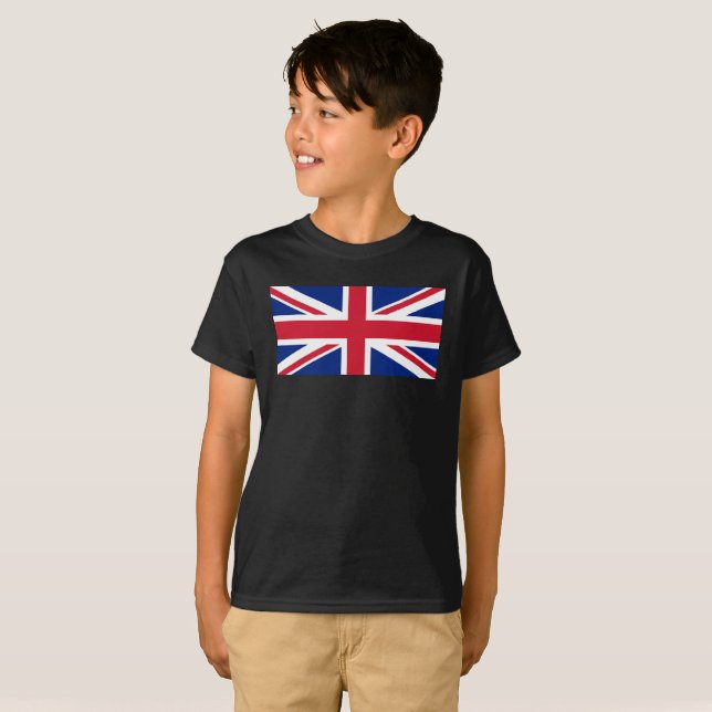 Union Jack Flag bccnt T-Shirt (Front Full)
