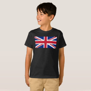 Union Jack Flag Boys cn T-Shirt