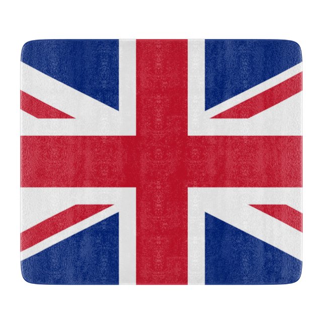 Union Jack Flag cbcnt Cutting Board (Front)