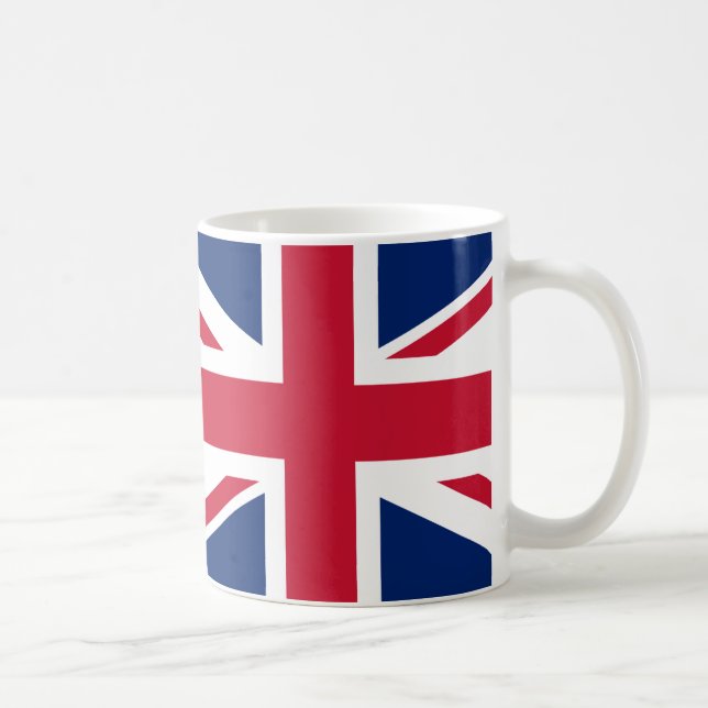  Union Jack Flag Ceramic Coffee Mug (Right)