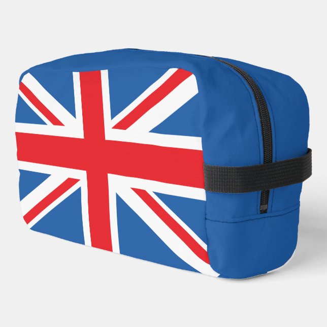 Union Jack/Flag Design Dopp Kit (Left Corner)