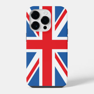 Union Jack/Flag Design iPhone 14 Pro Case