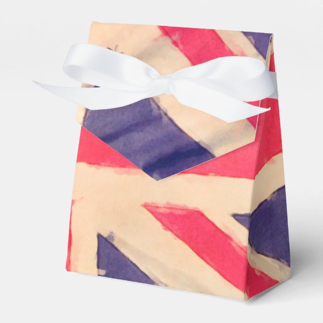 UNION JACK FLAG grunge Favour Box (Front Side)