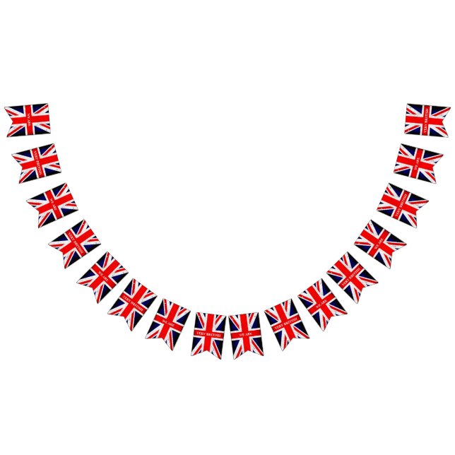 UNION JACK FLAG - grunge style 1 + Text (All)