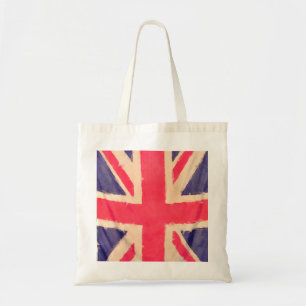 UNION JACK FLAG grunge Tote Bag