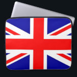 Union Jack flag Laptop Sleeve<br><div class="desc">Union Jack flag, custom-designed laptop sleeve.</div>