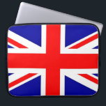 Union Jack flag Laptop Sleeve<br><div class="desc">Union Jack flag,  custom-designed laptop sleeve.</div>