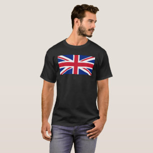 Union Jack Flag Mens cn T-Shirt