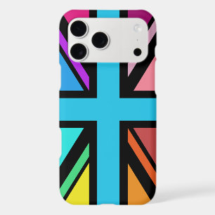 Union Jack/Flag Multicolored+Black Design