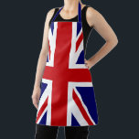 Union Jack Flag of Great Britain Apron<br><div class="desc">A patriotic red,  white and blue Union Jack British FLAG design . Flag of Great Britain United Kingdom</div>