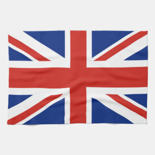 Union Jack - Flag of Great Britain Tea Towel