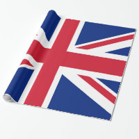 Union Jack flag of the UK - Authentic version